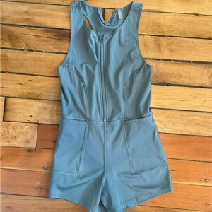 Free People FP Movement Size Small Show Me Something Shortsie Romper